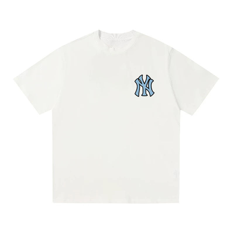 MLB Kaos Logo Seri Huruf, Unisex  M-216 Ada 3 Pilihan Warna