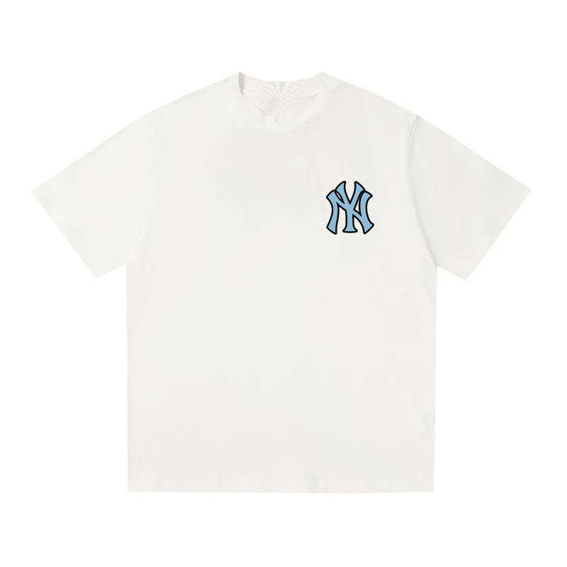 MLB Kaos Logo Seri Huruf, Unisex  M-216 Ada 3 Pilihan Warna