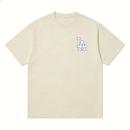 MLB Kaos Logo Seri Huruf, Unisex  M-217 Ada 3 Pilihan Warna