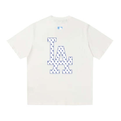 MLB Kaos Logo Seri Huruf, Unisex  M-217 Ada 3 Pilihan Warna