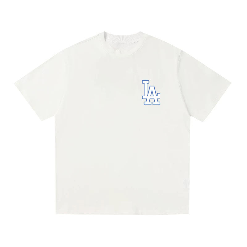 MLB Kaos Logo Seri Huruf, Unisex  M-242 Ada 2 Pilihan Warna