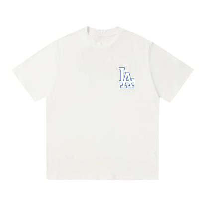 MLB Kaos Logo Seri Huruf, Unisex  M-242 Ada 2 Pilihan Warna