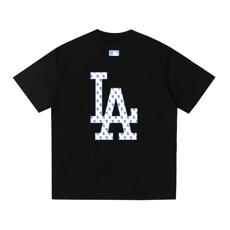 MLB Kaos Logo Seri Huruf, Unisex  M-217 Ada 3 Pilihan Warna