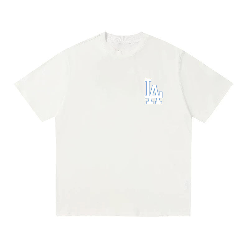 MLB Kaos Logo Seri Huruf, Unisex  M-218 Ada 3 Pilihan Warna