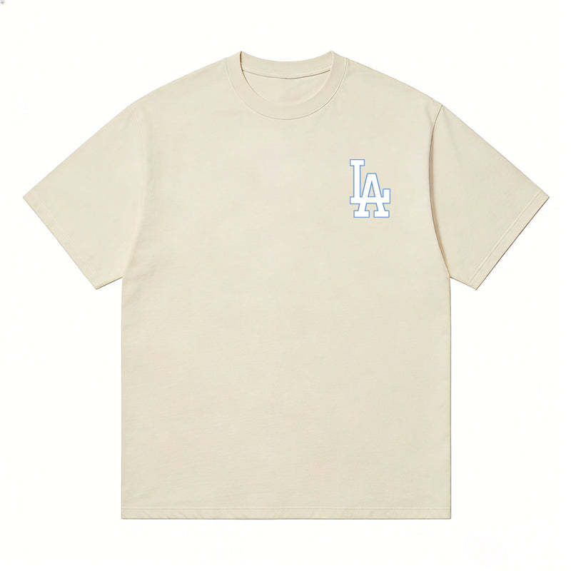 MLB Kaos Logo Seri Huruf, Unisex  M-218 Ada 3 Pilihan Warna