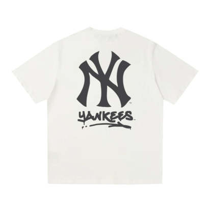 MLB Kaos Logo Seri Huruf, Unisex  M-219 Ada 3 Pilihan Warna