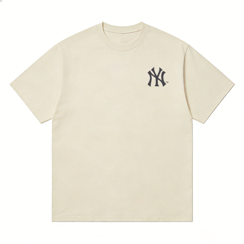 MLB Kaos Logo Seri Huruf, Unisex  M-219 Ada 3 Pilihan Warna