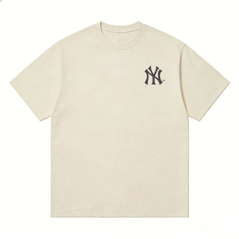 MLB Kaos Logo Seri Huruf, Unisex  M-219 Ada 3 Pilihan Warna