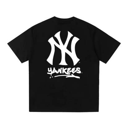 MLB Kaos Logo Seri Huruf, Unisex  M-219 Ada 3 Pilihan Warna