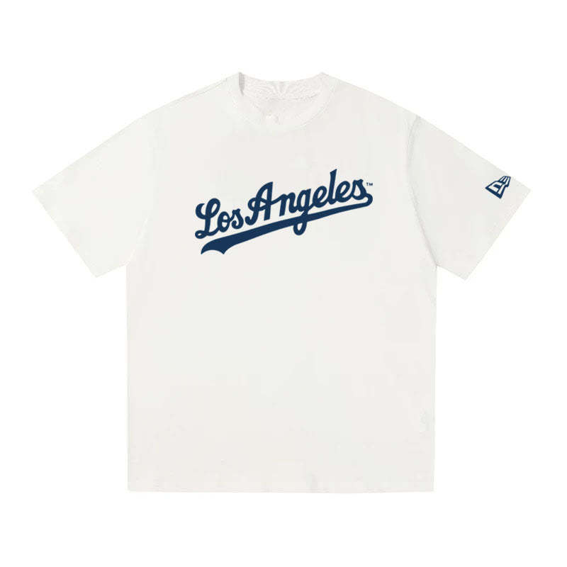 MLB Kaos Logo Seri Huruf, Unisex  M-229 Ada 3 Pilihan Warna