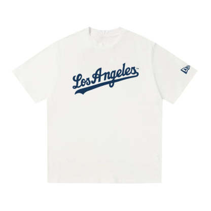 MLB Kaos Logo Seri Huruf, Unisex  M-229 Ada 3 Pilihan Warna
