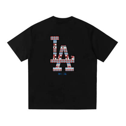 MLB Kaos Logo Seri Huruf, Unisex  M-229 Ada 3 Pilihan Warna