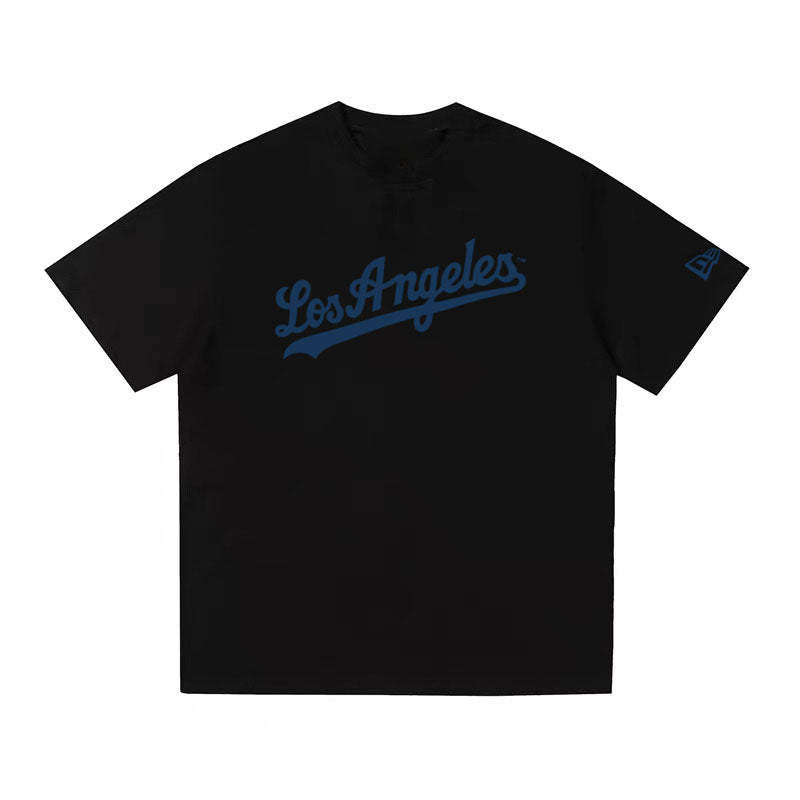 MLB Kaos Logo Seri Huruf, Unisex  M-229 Ada 3 Pilihan Warna