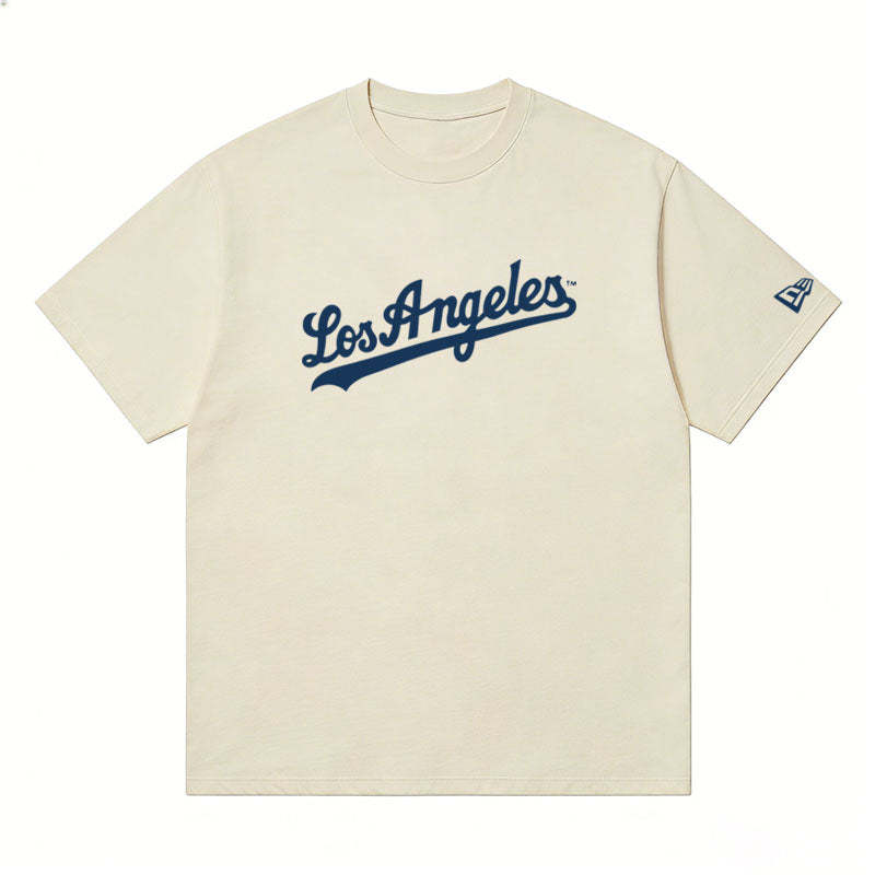 MLB Kaos Logo Seri Huruf, Unisex  M-229 Ada 3 Pilihan Warna