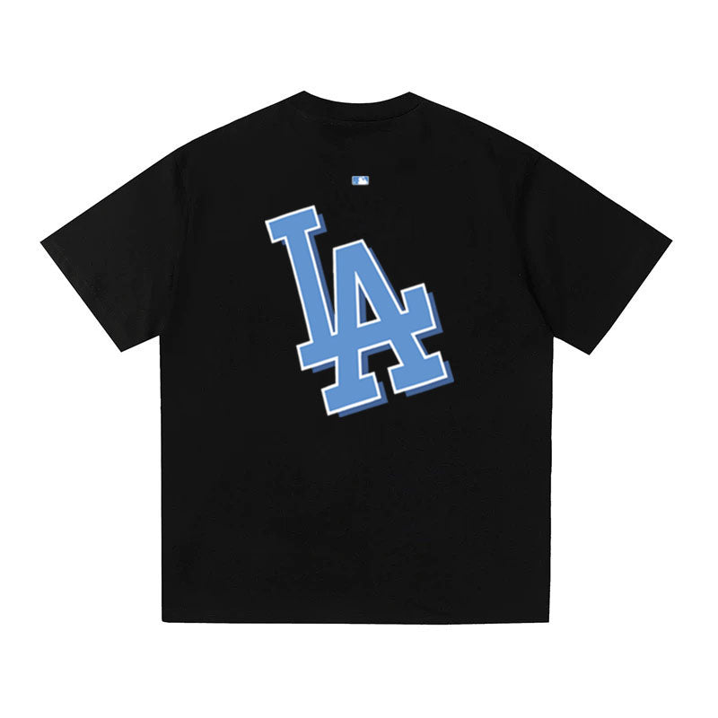 MLB Kaos Logo Seri Huruf, Unisex  M-218 Ada 3 Pilihan Warna