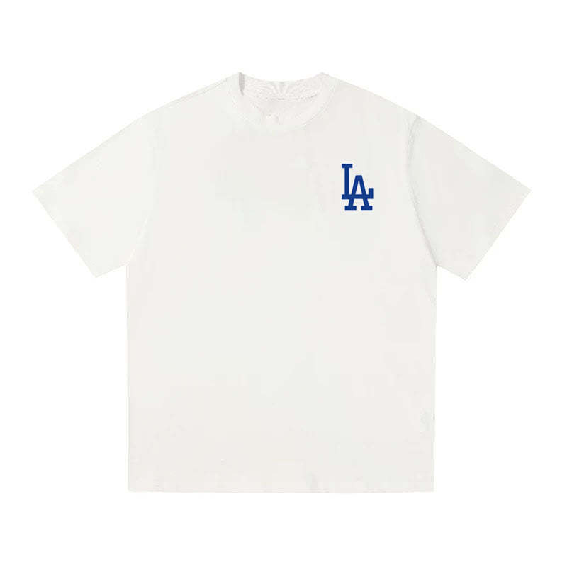 MLB Kaos Logo Seri Huruf, Unisex  M-230 Ada 3 Pilihan Warna