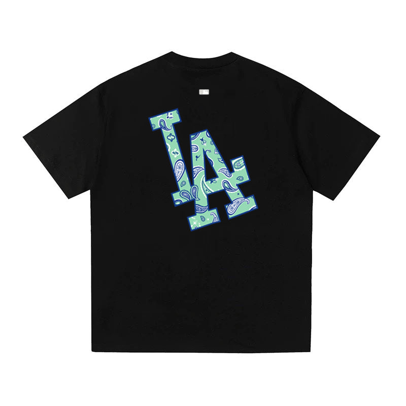 MLB Kaos Logo Seri Huruf, Unisex  M-230 Ada 3 Pilihan Warna