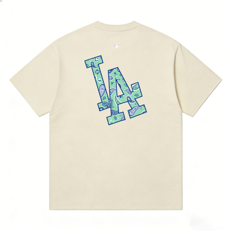 MLB Kaos Logo Seri Huruf, Unisex  M-230 Ada 3 Pilihan Warna
