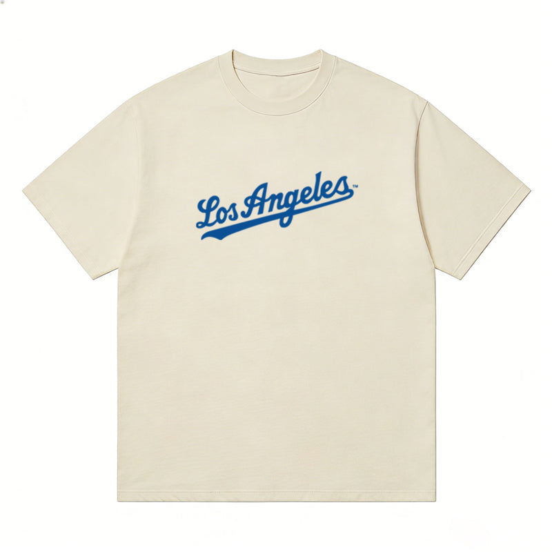 MLB Kaos Logo Seri Huruf, Unisex  M-231 Ada 3 Pilihan Warna