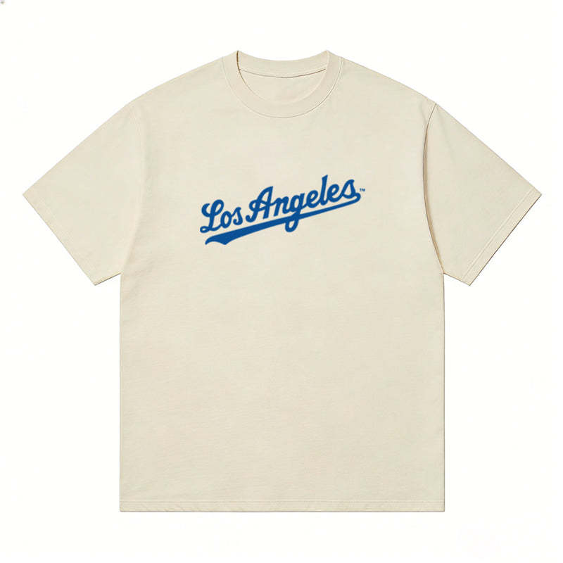 MLB Kaos Logo Seri Huruf, Unisex  M-231 Ada 3 Pilihan Warna