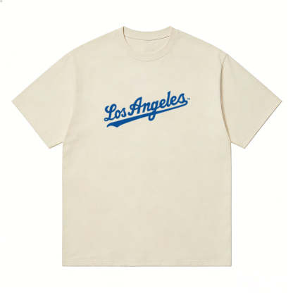 MLB Kaos Logo Seri Huruf, Unisex  M-231 Ada 3 Pilihan Warna