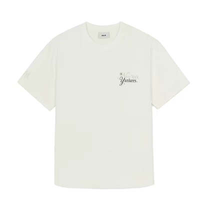 MLB Kaos Logo Seri Huruf, Unisex  M-233 Ada 2 Pilihan Warna