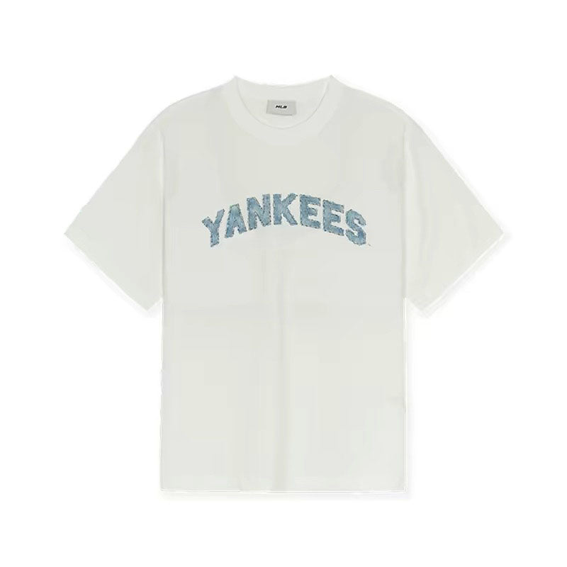 MLB Kaos Logo Seri Huruf, Unisex  M-236 Ada 2 Pilihan Warna