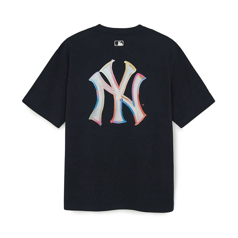 MLB Kaos Logo Seri Huruf, Unisex  M-237 Ada 2 Pilihan Warna