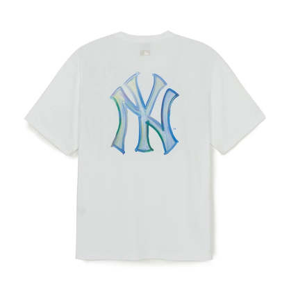 MLB Kaos Logo Seri Huruf, Unisex  M-237 Ada 2 Pilihan Warna