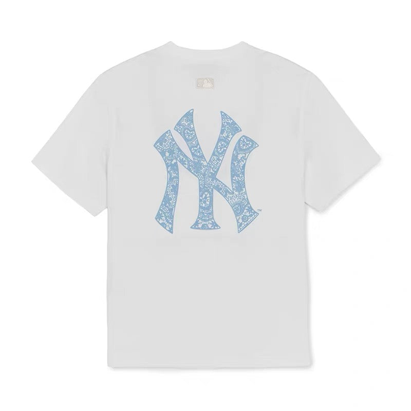 MLB Kaos Logo Seri Huruf, Unisex  M-246 Ada 2 Pilihan Warna