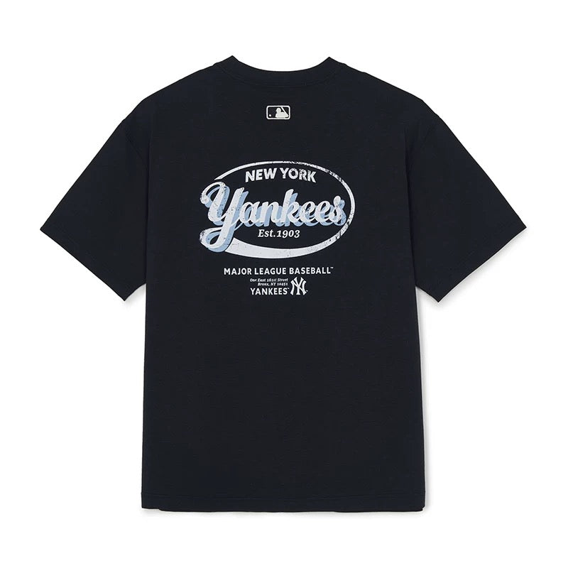 MLB Kaos Logo Seri Huruf, Unisex  M-235 Ada 2 Pilihan Warna