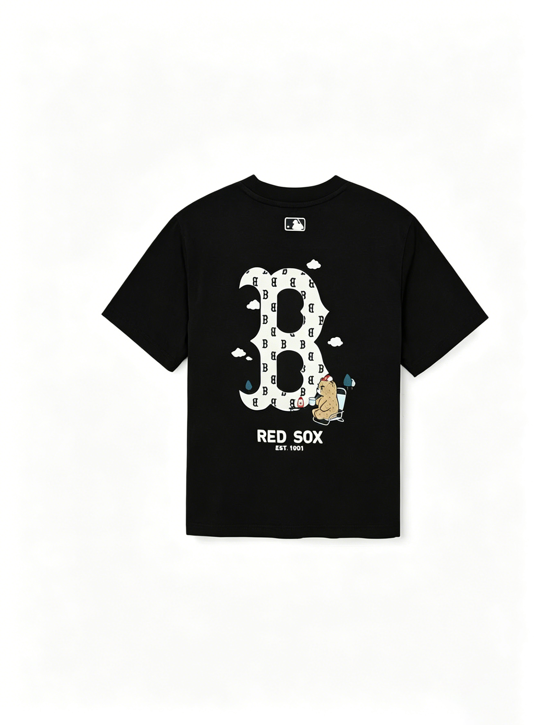 MLB Kaos Logo Seri Huruf, Unisex  M-241 Ada 2 Pilihan Warna