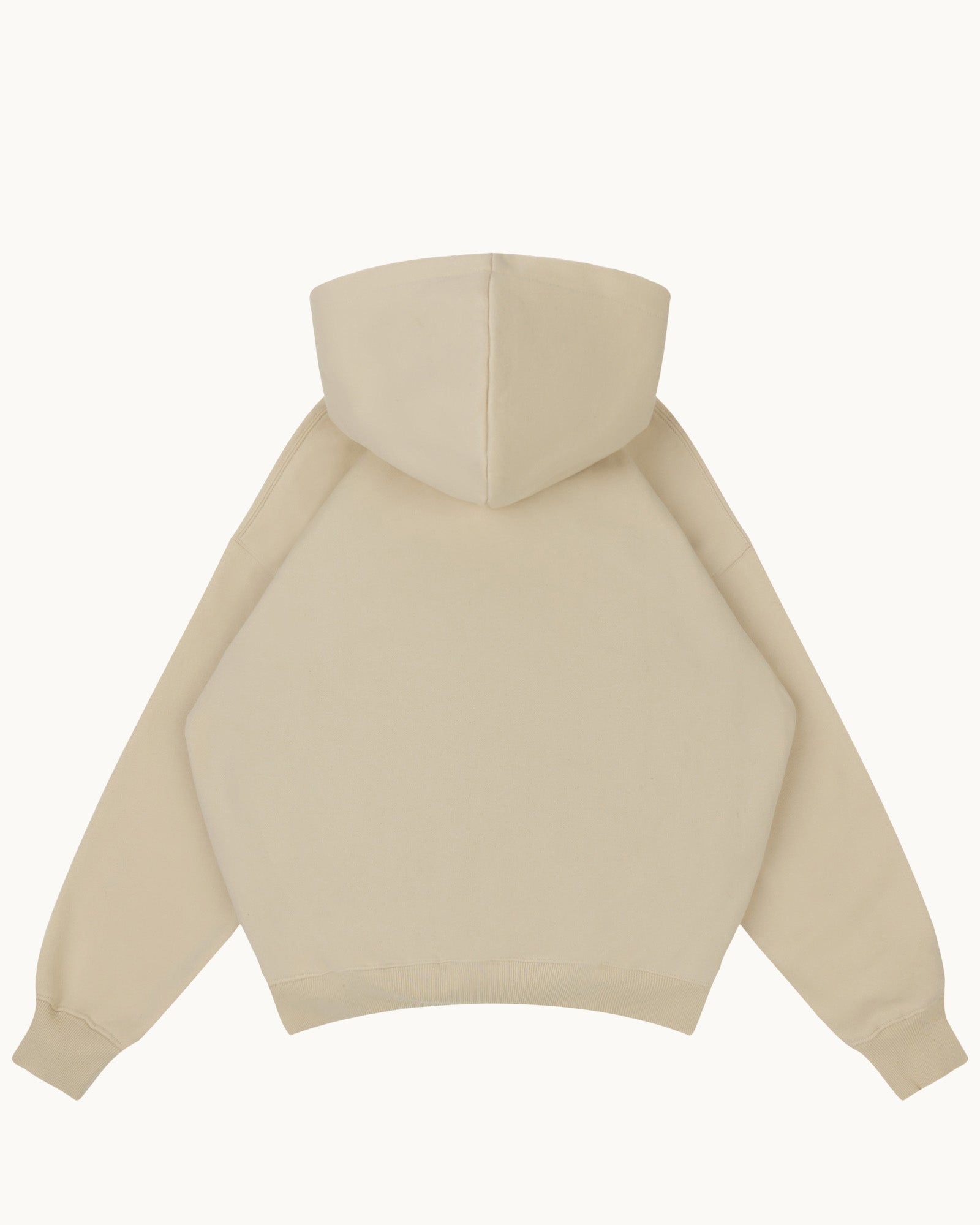 Lightweight Cream Hoodie-Fineriform