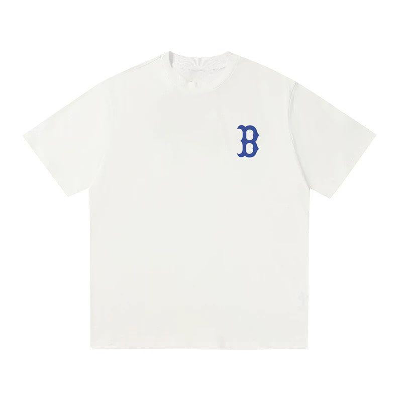 MLB Kaos Logo Seri Huruf, Unisex  M-243 Ada 2 Pilihan Warna