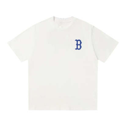 MLB Kaos Logo Seri Huruf, Unisex  M-243 Ada 2 Pilihan Warna