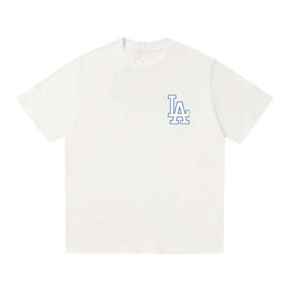 MLB Kaos Logo Seri Huruf, Unisex  M-244 Ada 2 Pilihan Warna