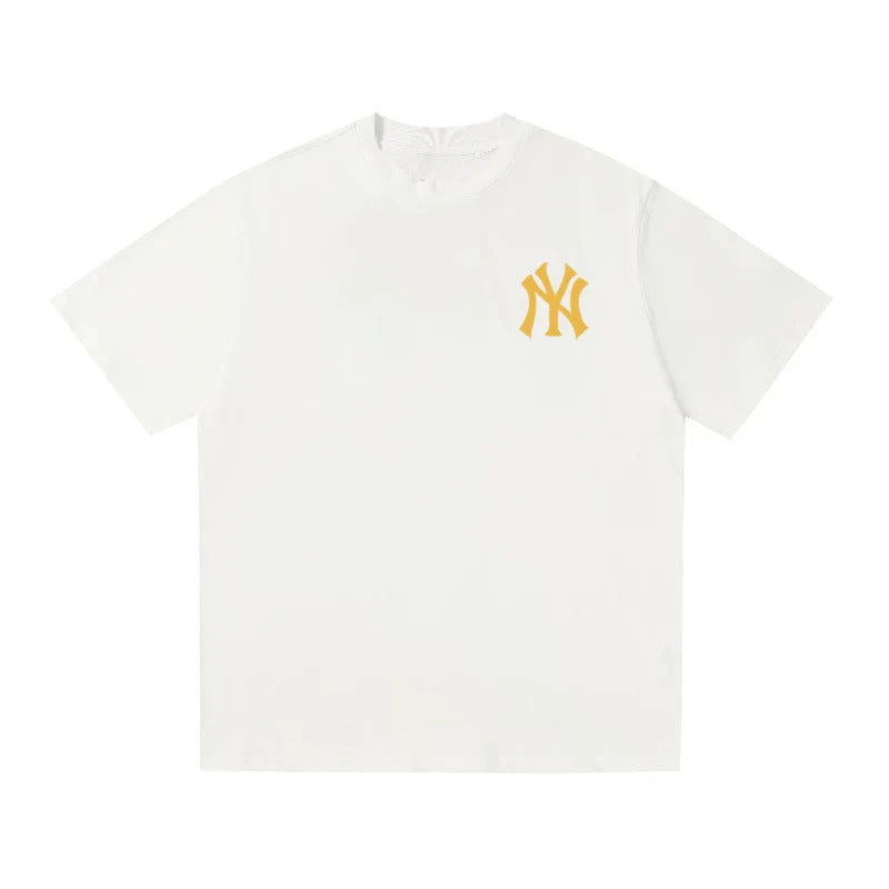 MLB Kaos Logo Seri Huruf, Unisex  M-205 Ada 3 Pilihan Warna