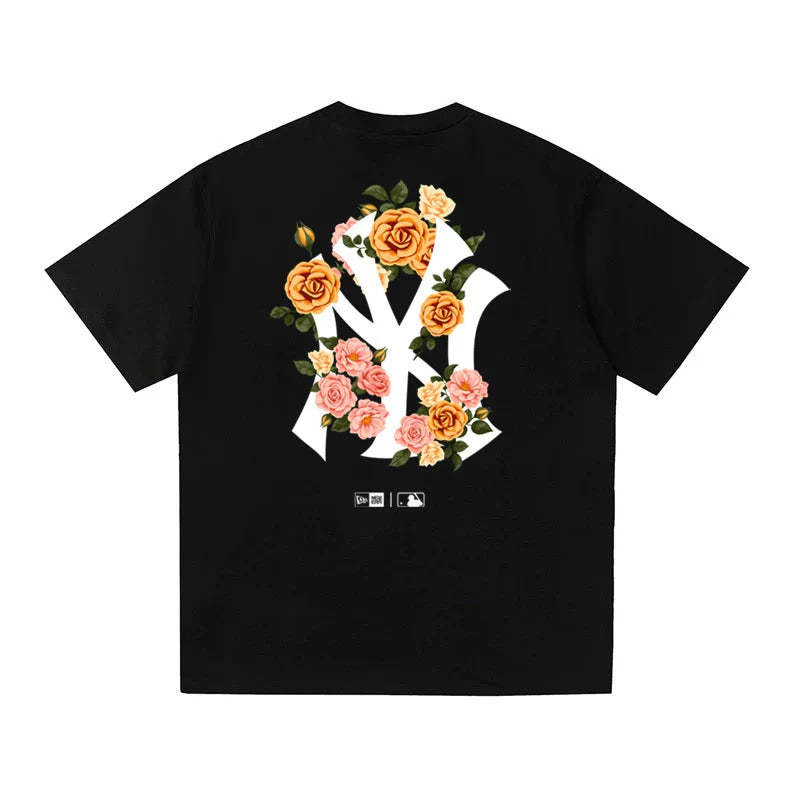 MLB Kaos Logo Seri Huruf, Unisex '"COD '" M-203 Ada 3 Pilihan Warna