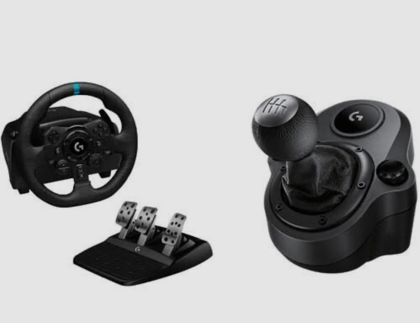 Logitech G923 + shifter bundle