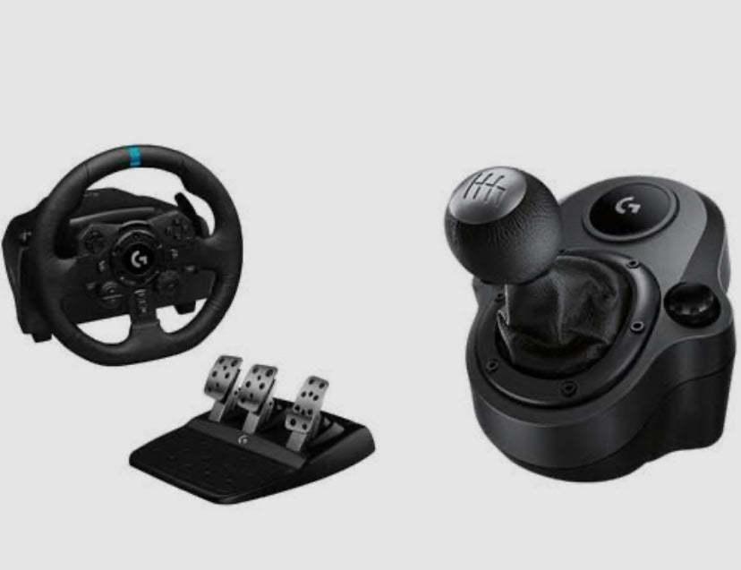 Logitech G923 + shifter bundle