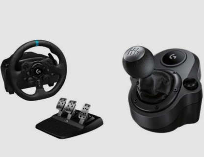 Logitech G923 + shifter bundle