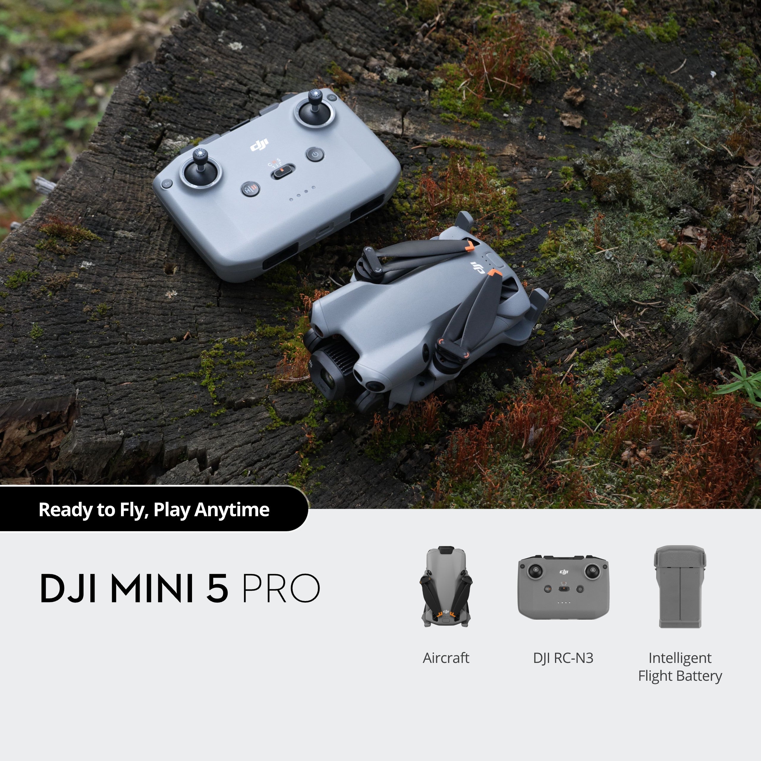 Mini 5 Pro Drone with RC-N3 controller