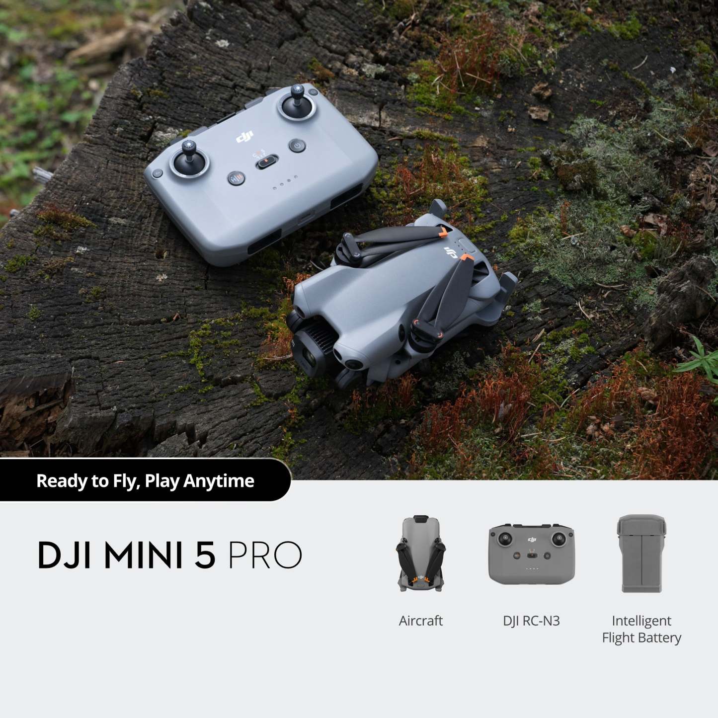 Mini 5 Pro Drone with RC-N3 controller