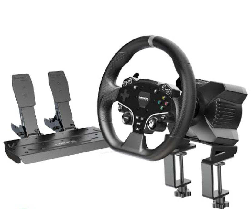 Moza R3 base & pedals bundle for Xbox & PC