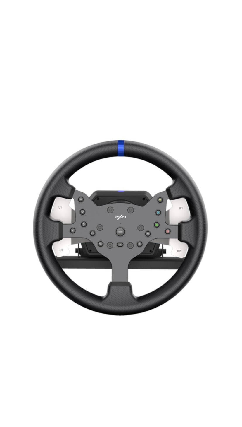 PXN V99 Racing Wheel with Pedals & Shifter – 900° Steering | PC, PS4, Xbox Compatible
