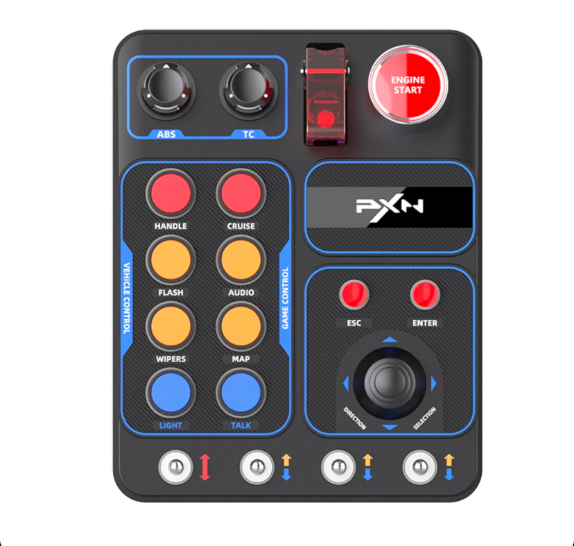 PXN PRO TRUCKER Bundle(V99 + CB1 Button Box)