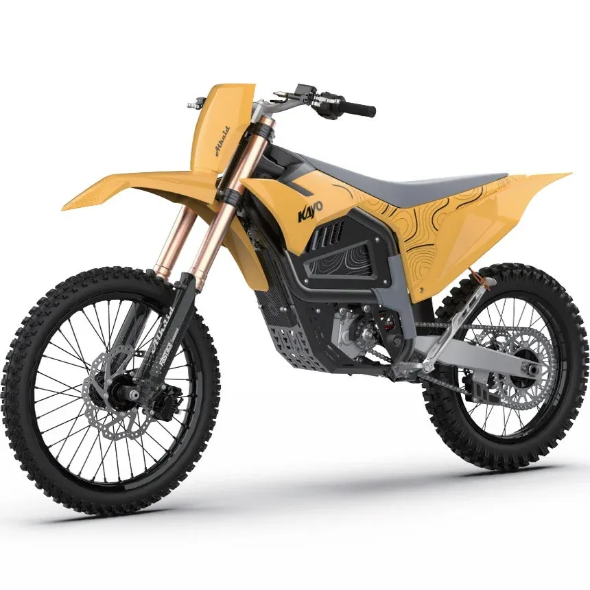 KAYO Huayang EC2 Long Endurance 72V50Ah Full-Size Electric Off-Road Motorcycle 100Km/h Max Speed EBIKE Made