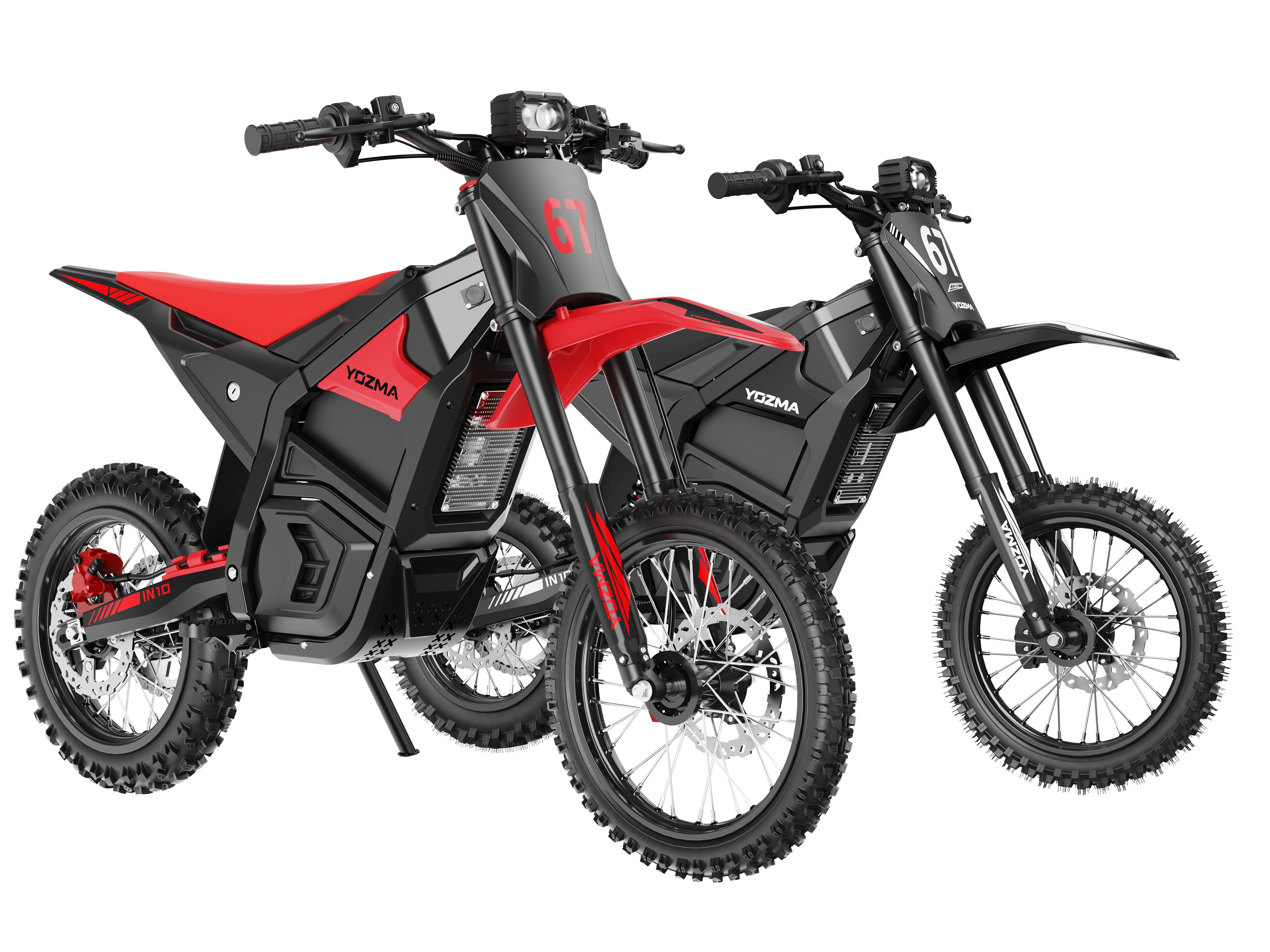 Yozma IN 10 Off-Road Electric Mini Dirt Bike For Teens & Adults