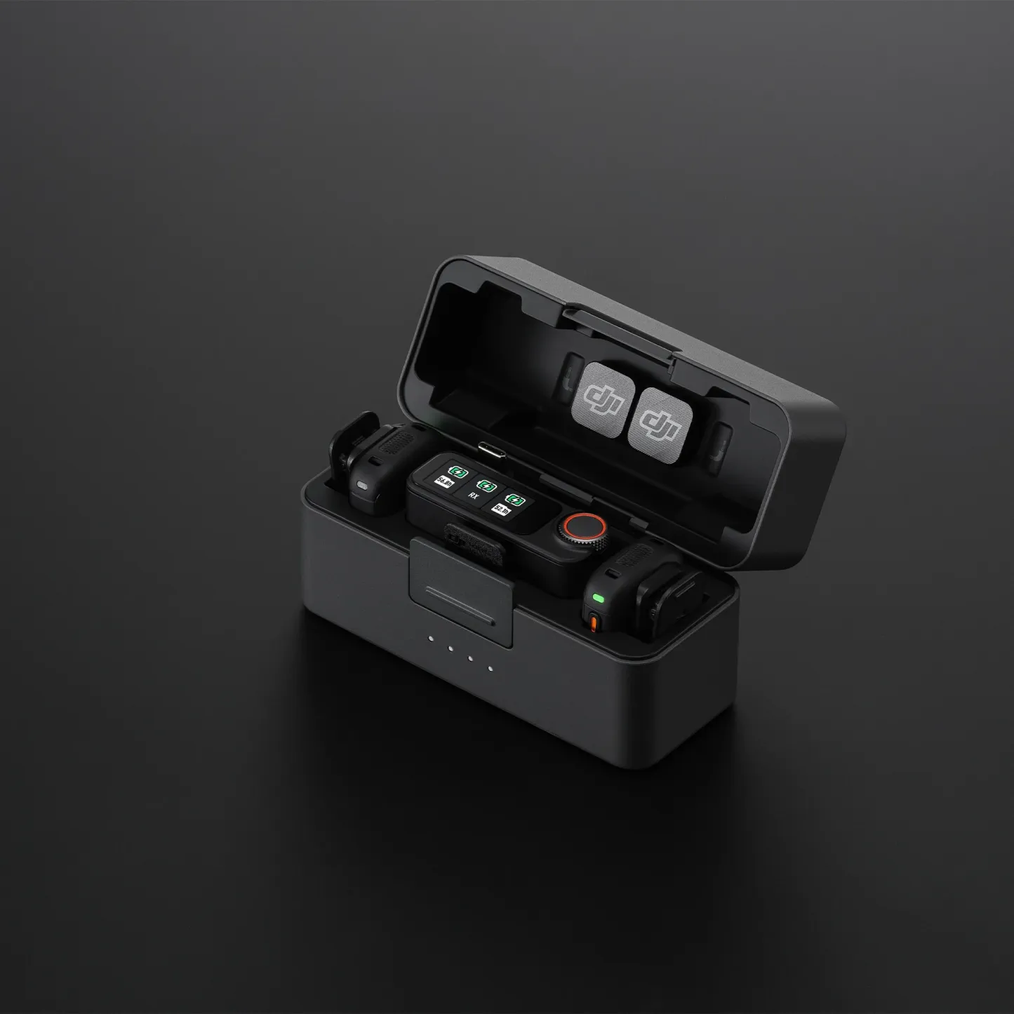 Mic 3 Combo (2 Transmitter + 1 Receiver + Charging Case)