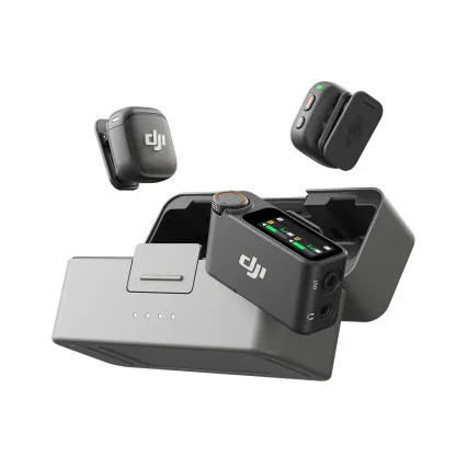 Mic 3 Combo (2 Transmitter + 1 Receiver + Charging Case)